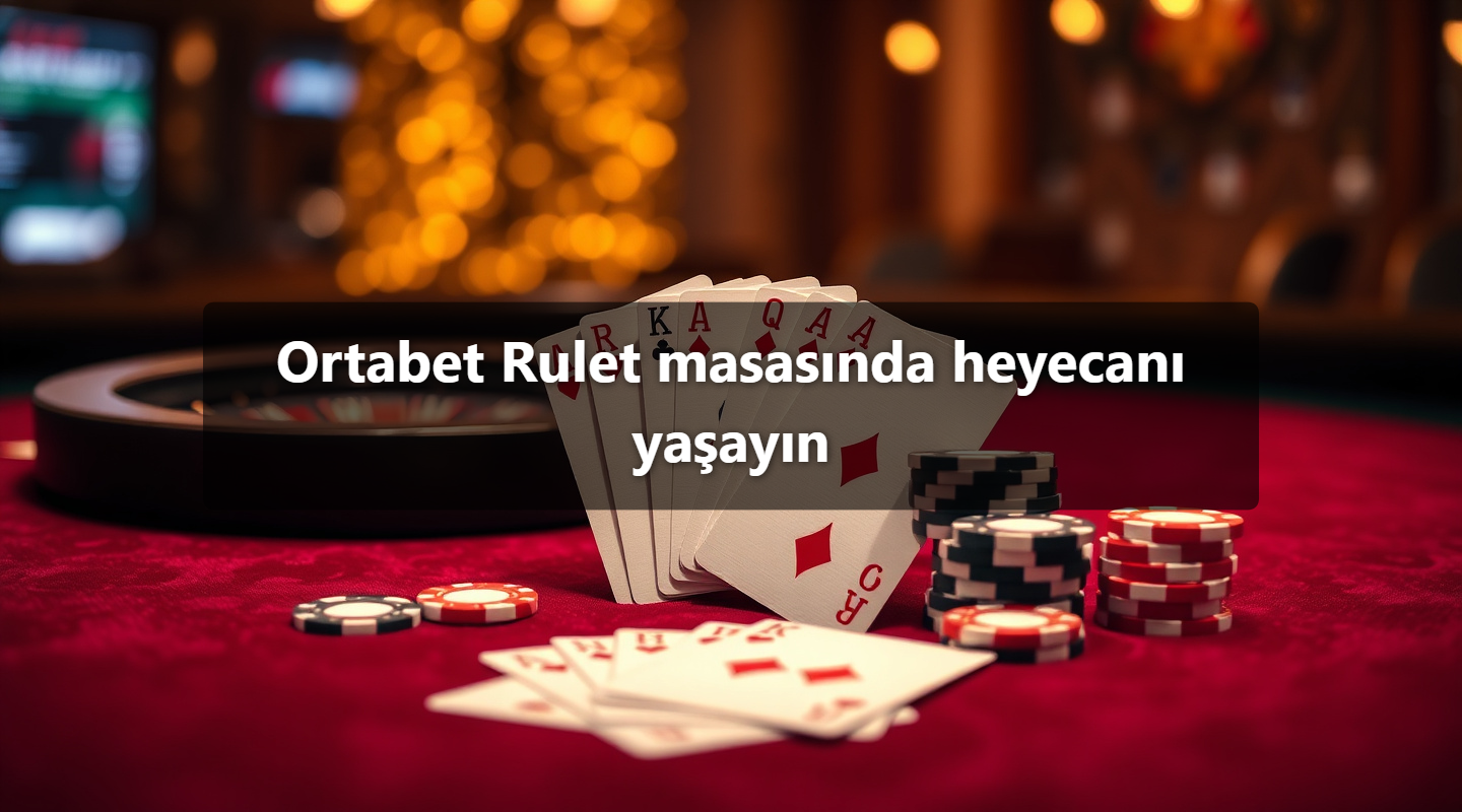 Ortabet Rulet masasında heyecanı yaşayın